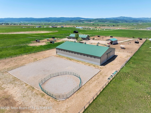 86 Hawks Rest Rd, Etna, WY 83118 - aerial view of sparsely populated area with a mountainous background