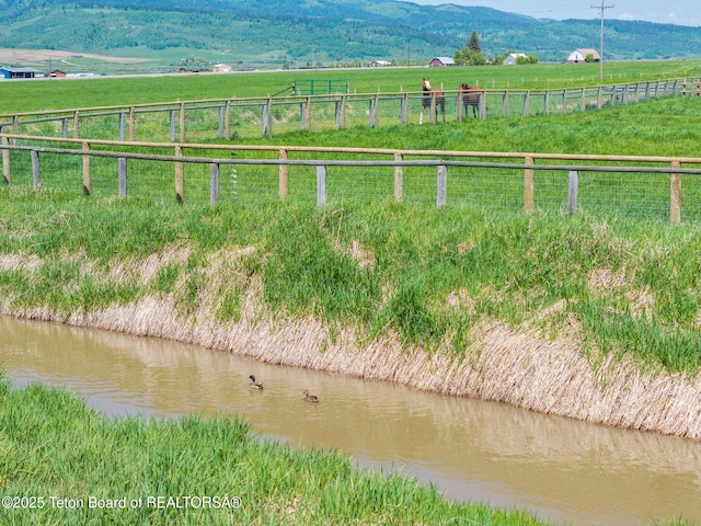 86 Hawks Rest Rd, Etna, WY 83118 - view of yard with a view of rural / pastoral area and a mountain view