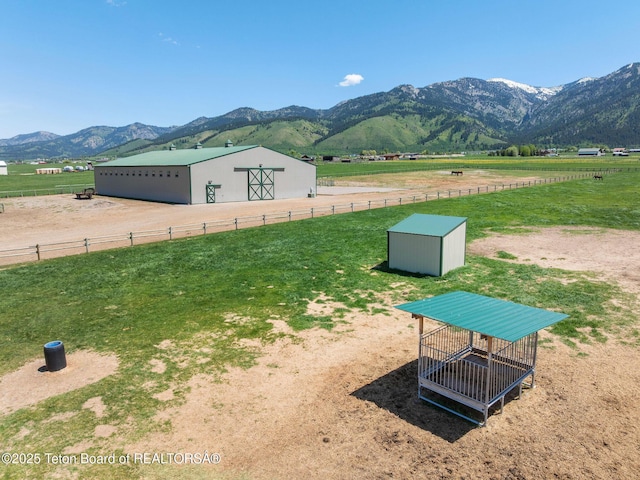 86 Hawks Rest Rd, Etna, WY 83118 - view of mountain background featuring rural landscape