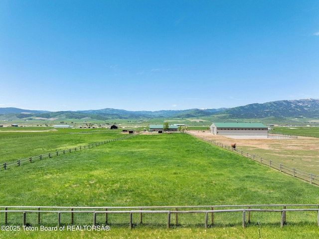 86 Hawks Rest Rd, Etna, WY 83118 - view of mountain background with a pastoral area and rural landscape