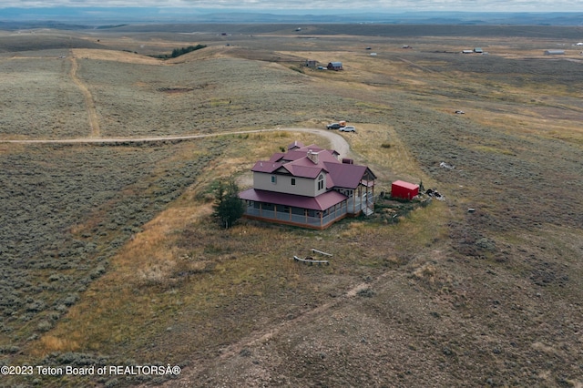 4 Beaver Ridge Rd, Daniel, WY 83115 - birds eye view of property featuring a rural view