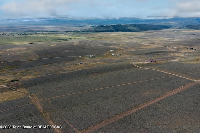 4 Beaver Ridge Rd, Daniel, WY 83115 - drone / aerial view with a mountain view and a rural view