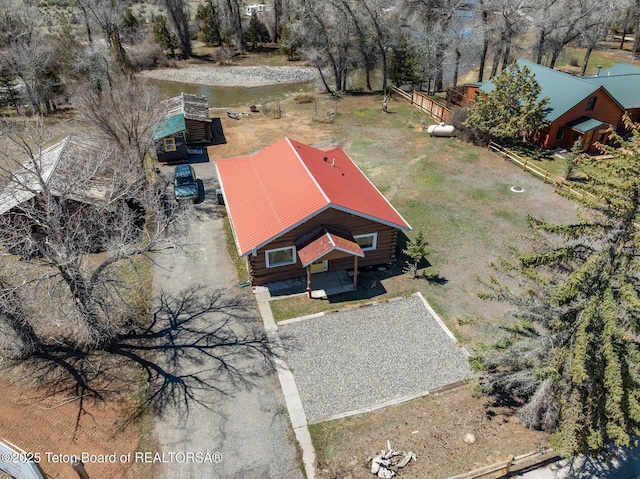611 W Ramshorn St, Dubois, WY 82513 - view from above of property