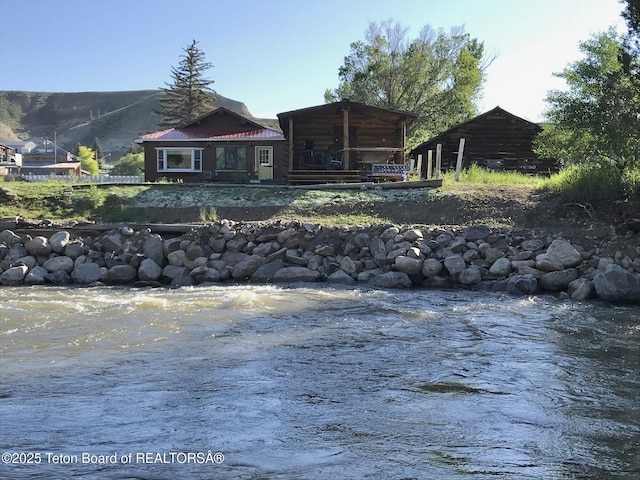 611 W Ramshorn St, Dubois, WY 82513 - view of rear view of property