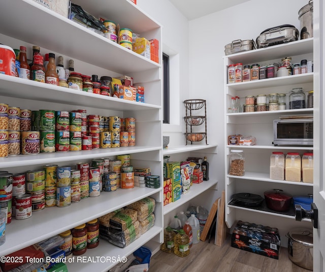 view of pantry