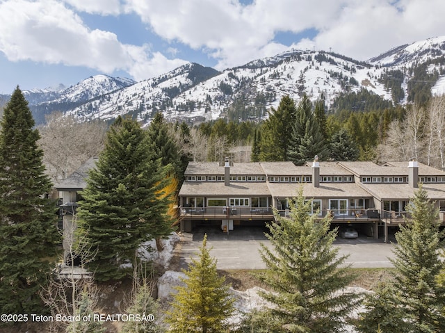 7250 N Rachel Way Unit 6, Teton Village, WY 83025 - view of mountain background