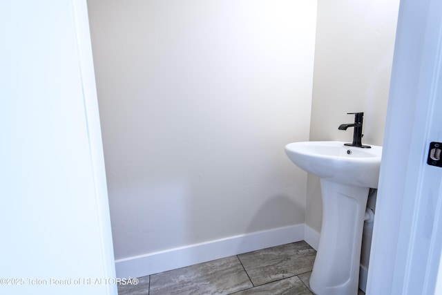 4444 Tails Down Rd, Tetonia, ID 83452 - bathroom featuring baseboards and a sink