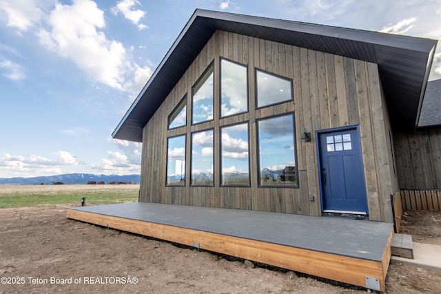 4444 Tails Down Rd, Tetonia, ID 83452 - property entrance with a mountain view