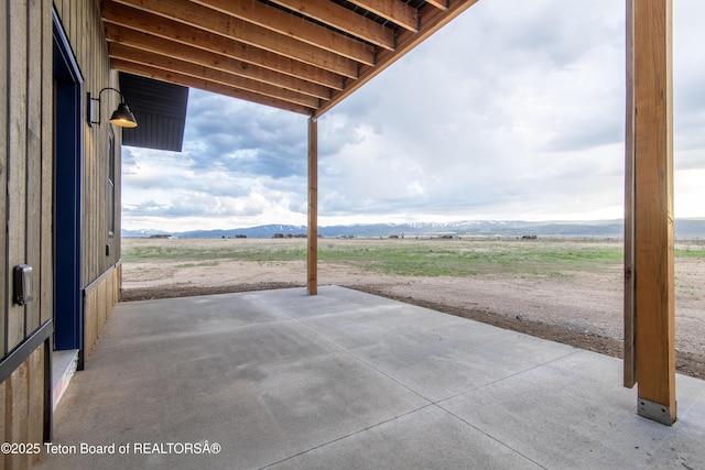 4444 Tails Down Rd, Tetonia, ID 83452 - view of patio featuring a mountain view and a view of countryside