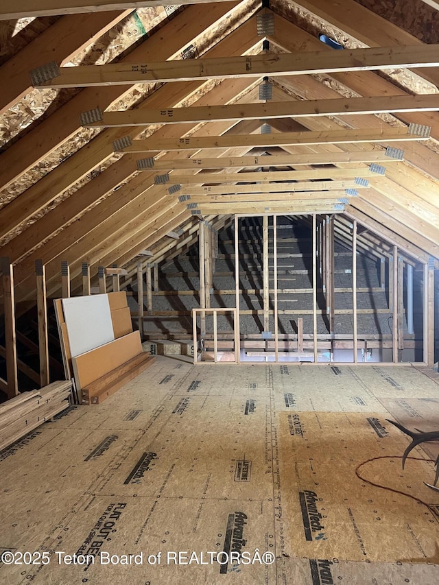 4444 Tails Down Rd, Tetonia, ID 83452 - view of unfinished attic