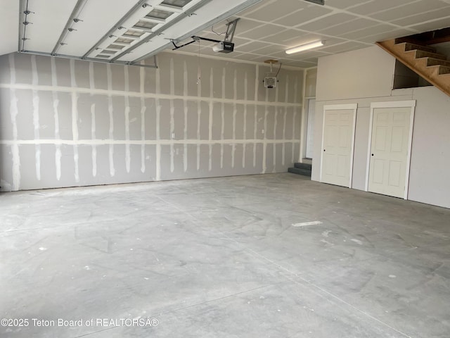 4444 Tails Down Rd, Tetonia, ID 83452 - garage with a garage door opener