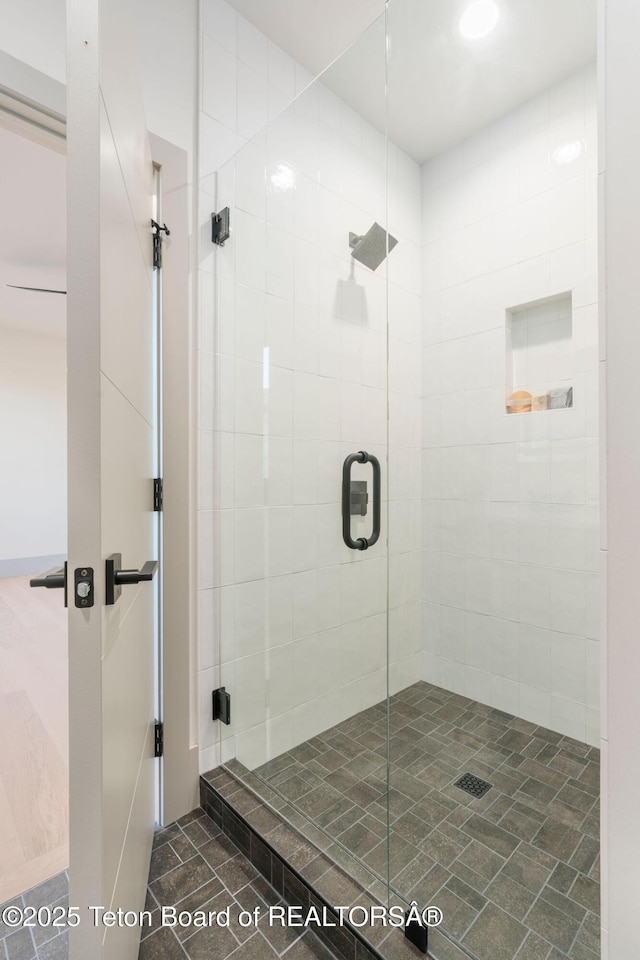 1404 Canyon Sunrise, Driggs, ID 83422 - full bathroom with a stall shower