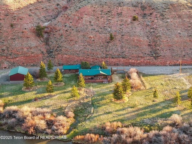 9 Warm Springs Rd, Dubois, WY 82513 - view of yard