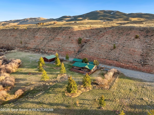 9 Warm Springs Rd, Dubois, WY 82513 - mountain view with a rural view