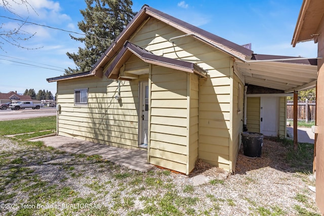 519 Jefferson, Afton, WY 83110 - view of outbuilding featuring fence