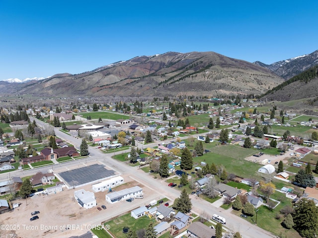 519 Jefferson, Afton, WY 83110 - view of property location featuring a mountainous background and nearby suburban area