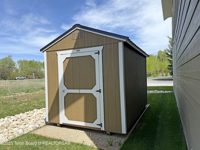 650 Centennial Mountain St, Driggs, ID 83422 - view of shed