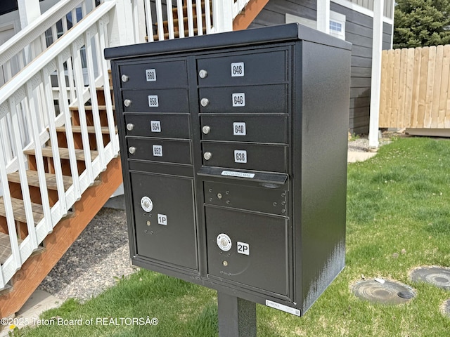 650 Centennial Mountain St, Driggs, ID 83422 - exterior view of mail area and stairway