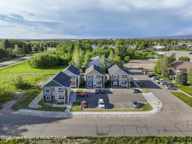 650 Centennial Mountain St, Driggs, ID 83422 - aerial perspective of suburban area