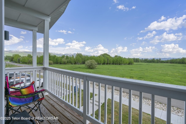 650 Centennial Mountain St, Driggs, ID 83422 - balcony with a view of rural / pastoral area