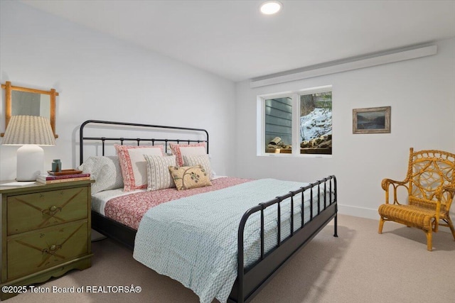 735 Snow King Dr, Jackson, WY 83001 - bedroom featuring carpet, baseboards, and recessed lighting