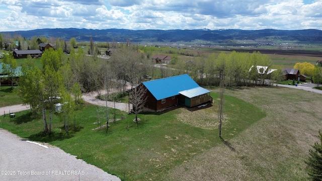 51 Cheyenne Cir, Star Valley Ranch, WY 83127 - aerial view of sparsely populated area featuring mountains