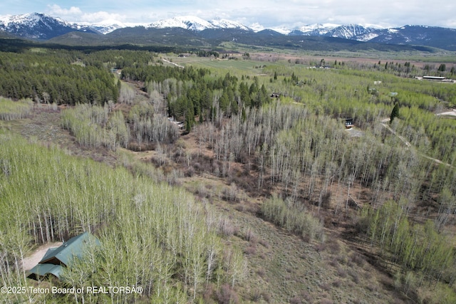 2435 Steelhead Dr, Tetonia, ID 83452 - aerial view of property's location featuring mountains
