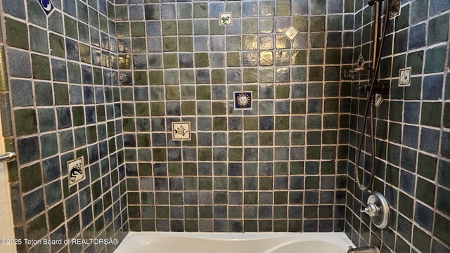 2435 Steelhead Dr, Tetonia, ID 83452 - full bathroom with washtub / shower combination