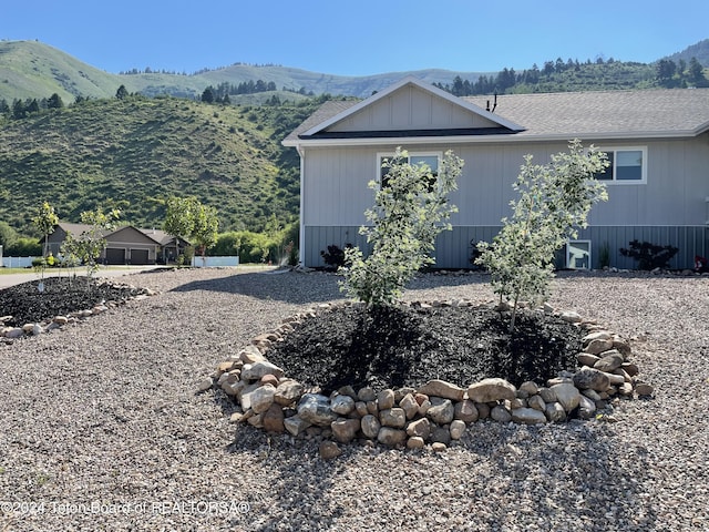 543 Rockbridge Dr, Afton, WY 83110 - view of side of property featuring a mountain view