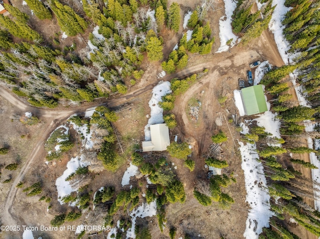 2 Porcupine Cir, Dubois, WY 82513 - aerial view of property and surrounding area