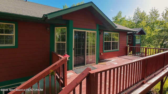 99 Sugar Lf, Star Valley Ranch, WY 83127 - view of deck