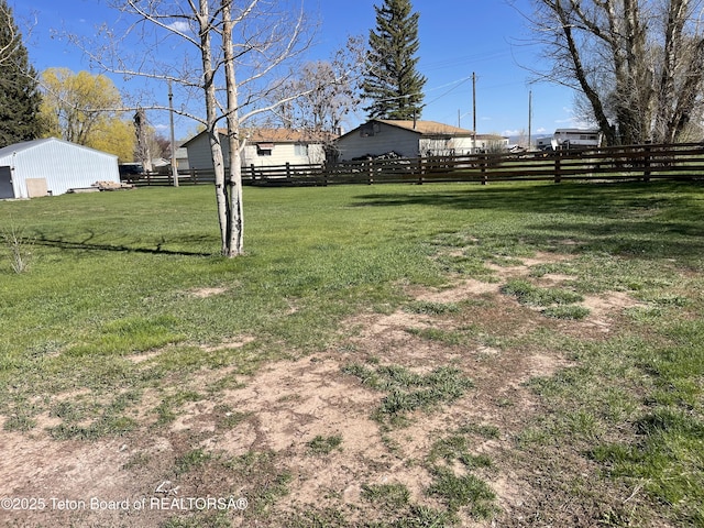 325 1st St N, Cokeville, WY 83114 - view of yard featuring a pole building and an outbuilding