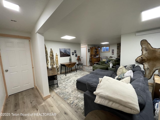 325 1st St N, Cokeville, WY 83114 - living area featuring light wood finished floors and baseboards