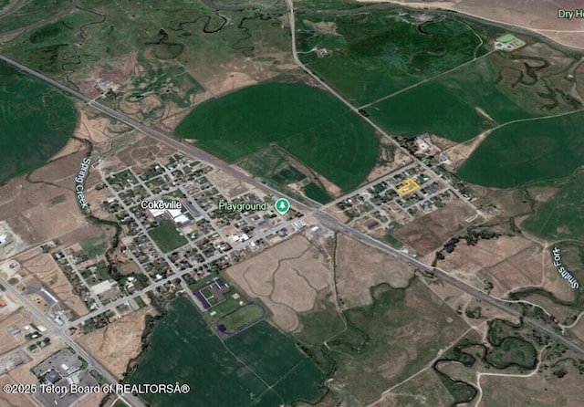 325 1st St N, Cokeville, WY 83114 - aerial map of property and surrounding area