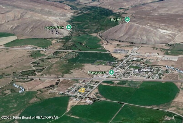 325 1st St N, Cokeville, WY 83114 - map of property location
