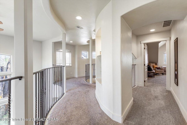 33 Willowbrook Dr, Driggs, ID 83422 - corridor featuring carpet flooring, recessed lighting, and baseboards