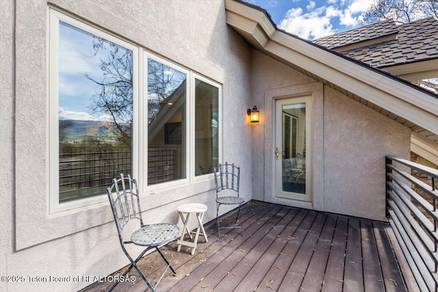 33 Willowbrook Dr, Driggs, ID 83422 - view of wooden deck