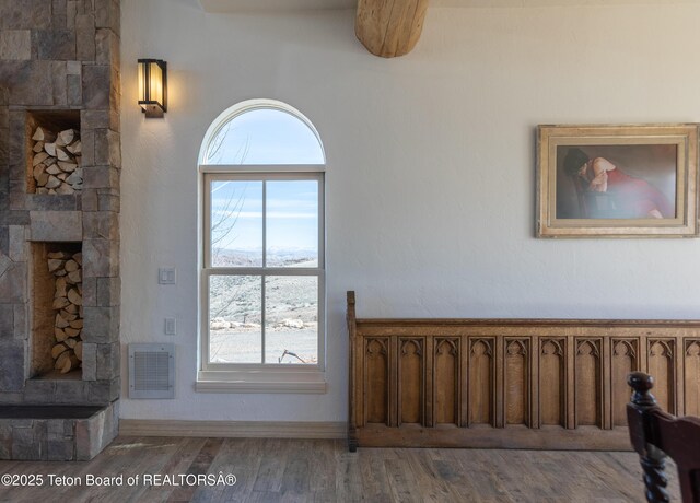 60 Flying Frog St, Dubois, WY 82513 - interior space with wood finished floors
