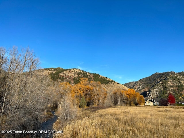 96 Hardman Rd, Star Valley Ranch, WY 83127 - view of mountain background with rural landscape