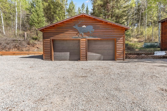 185 River Bench Rd, Thayne, WY 83127 - view of detached garage