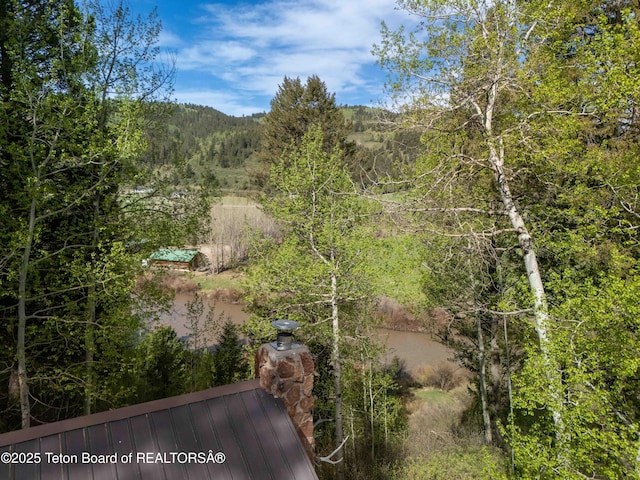 185 River Bench Rd, Thayne, WY 83127 - aerial view of a forest