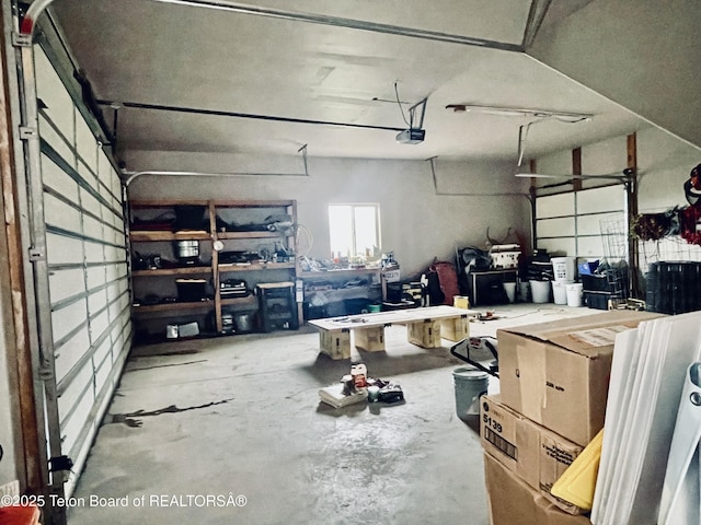 61 Astorian Ln, Smoot, WY 83126 - garage featuring a garage door opener