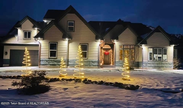 61 Astorian Ln, Smoot, WY 83126 - view of front of home with driveway
