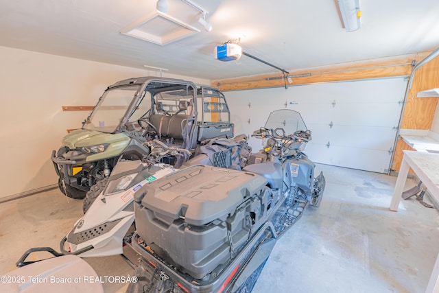 4515 Weslin Trl, Island Park, ID 83429 - garage featuring a garage door opener