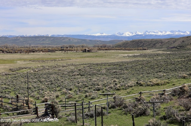 31 Cutoff Rd, Daniel, WY 83115 - view of mountain background featuring rural landscape