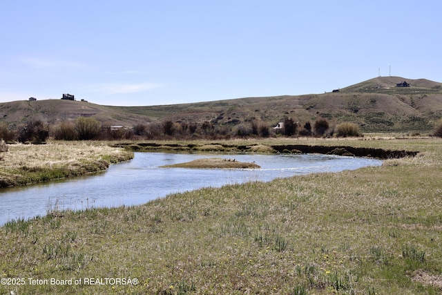 31 Cutoff Rd, Daniel, WY 83115 - water view featuring mountains