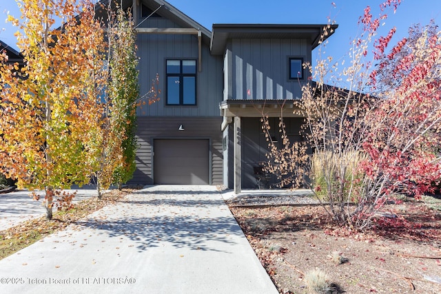 8494 Pronghorn Trl, Victor, ID 83455 - view of front of property featuring a garage and driveway