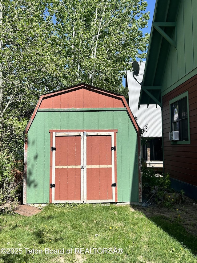 9064 Village Way, Victor, ID 83455 - view of shed featuring cooling unit