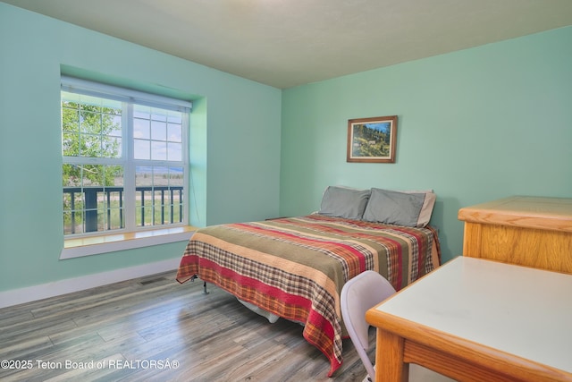 2697 Rendezvous Dr, Driggs, ID 83422 - bedroom with wood finished floors and baseboards