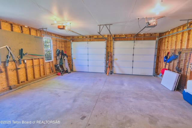 2697 Rendezvous Dr, Driggs, ID 83422 - garage with a garage door opener